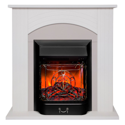 Электрокамин RealFlame Hanna WT с очагом Majestic Lux Black