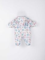 Комбинезон зимний с закрытой ножкой "Мишки" 0+