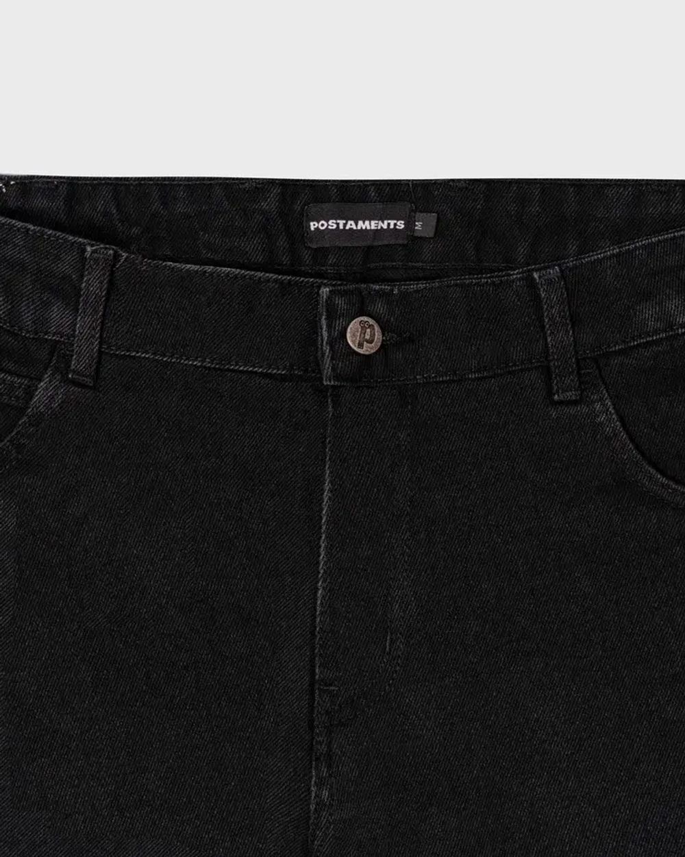 Джинсы Postaments Biggy черный