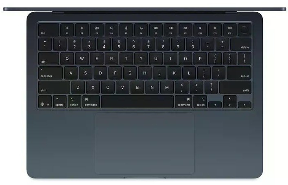 Ноутбук Apple MacBook Air 13 2025 M5 (10CPU/16/512ssd/8GPU) Полуночный Черный