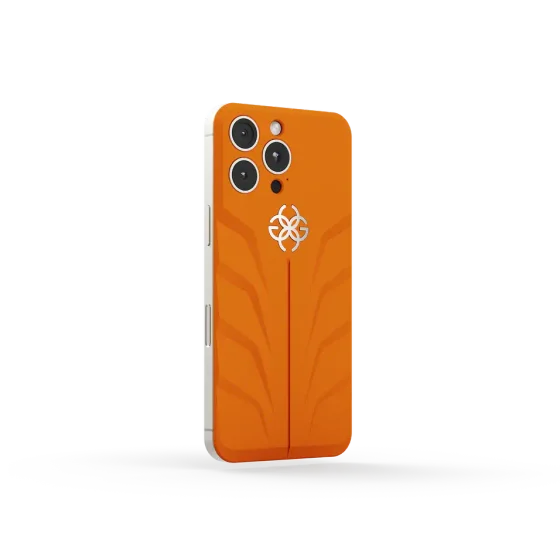 Чехол для iPhone на магните - RSR16 - SUNSET ORANGE