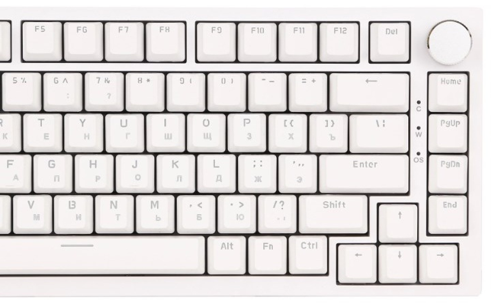 Клавиатура Ajazz AK820 белый