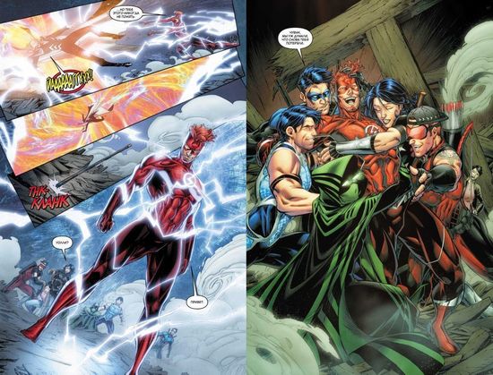 Комикс Вселенная DC. Rebirth. Титаны #6-7 / Красный Колпак и Изгои #3 (мягк/обл.)