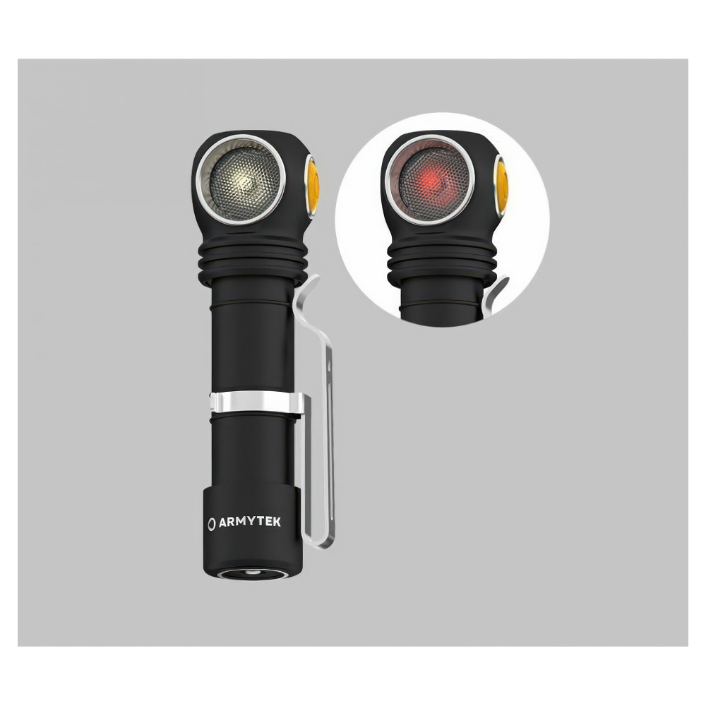 Налобный фонарь Armytek Wizard C2 WR Magnet USB (теплый свет) — универсальность применения благодаря двум типам света и 5 режимам для каждого.