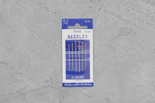 Иглы шорные тупоносые 40-48мм (6шт)