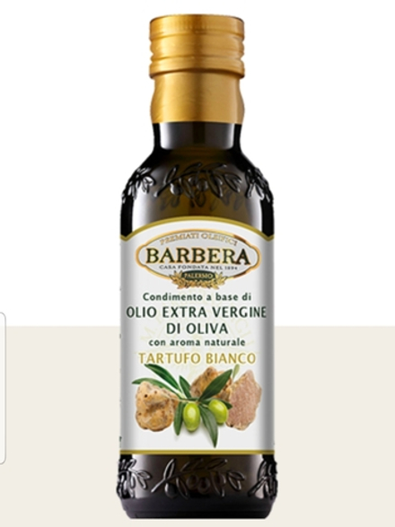 Масло оливковое BARBERA ТРЮФЕЛЬ БЕЛЫЙ Extra Virgin 250 мл Италия