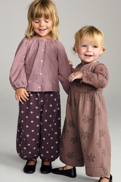 ZARA ZARA TIMELESS — БЛУЗА СО ШВЕЙЦАРСКОЙ ВЫШИВКОЙ, БЛЕДНО-ЛИЛОВЫЙ