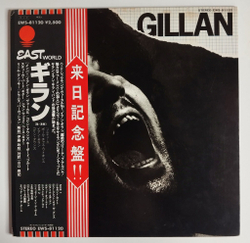 Винтажная виниловая пластинка LP Gillan (Japan 1978) (Obi) EWS-81120