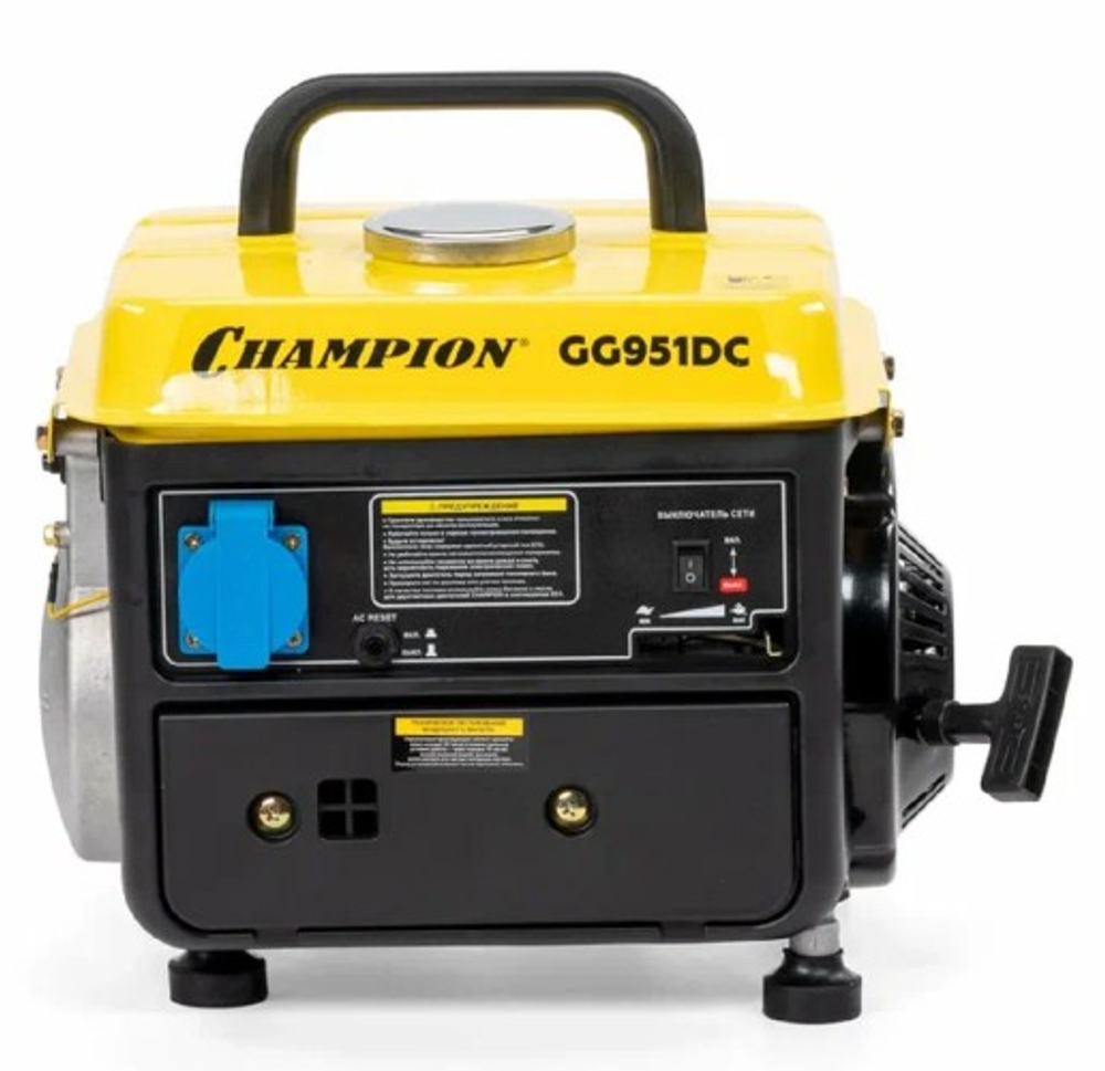 Генератор бензиновый CHAMPION GG 951 GG951DC
