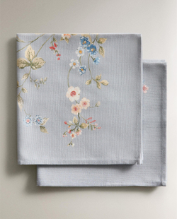 Zara Home столовая салфетка из хлопка, цветочный мотив, 45 45 см (комплект 2 шт.) · 6214/022