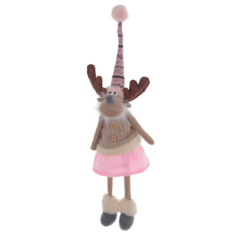 GAEM Игрушка набивная "Олень", L21 W10 H55/20 см, 2в.
