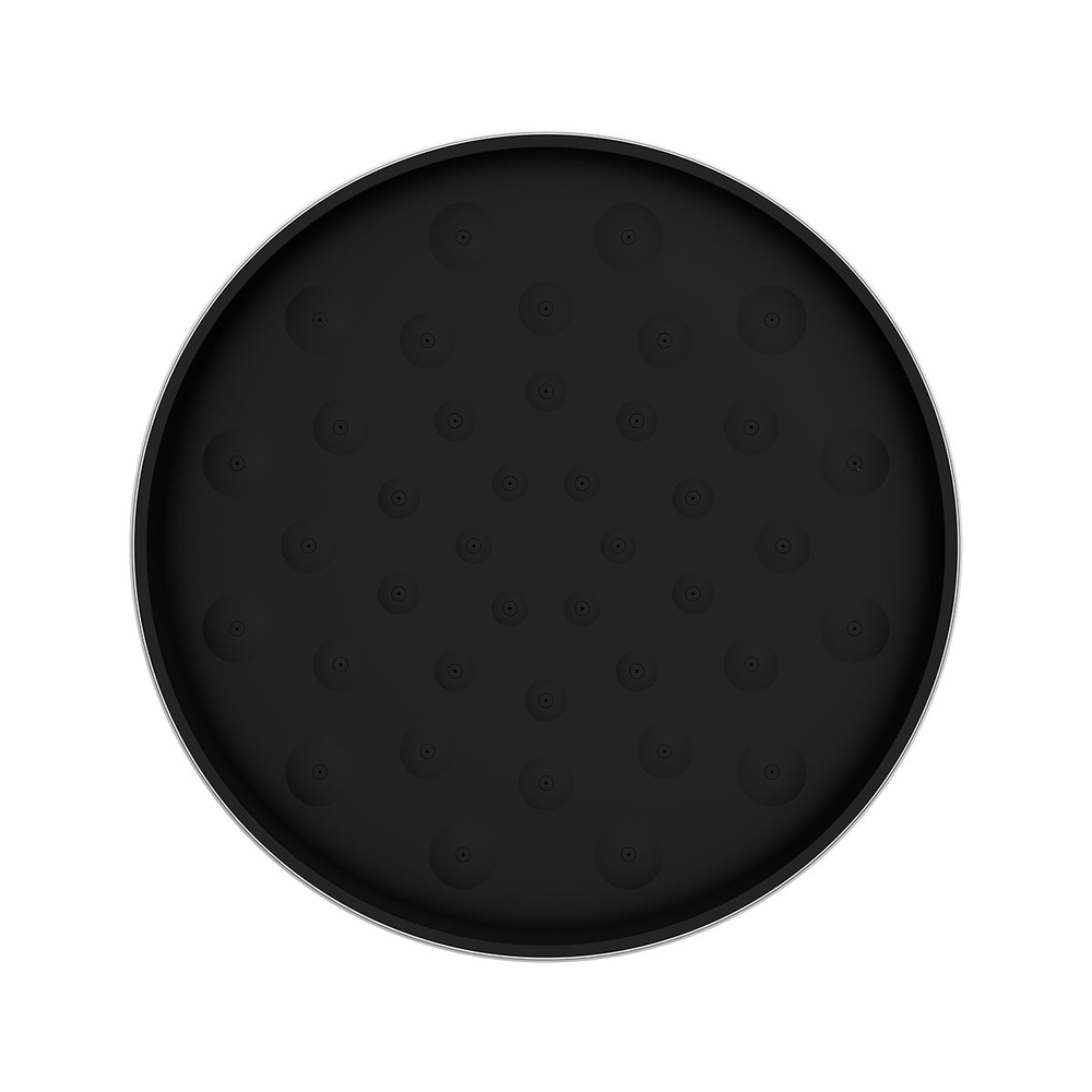 Душевой комплект Vincea Inspire VSFW-3I22MT2MB встраиваемый, термостатический, двухрежимный, черный