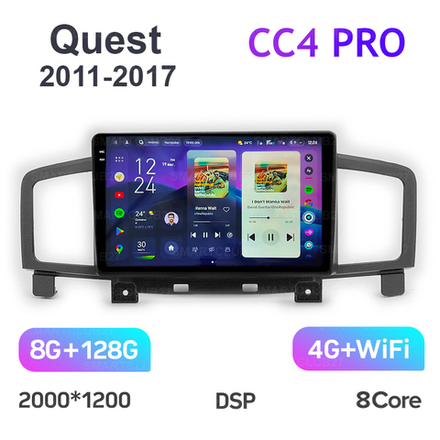 Teyes CC4 Pro 10,2" для Nissan Quest 2011-2017