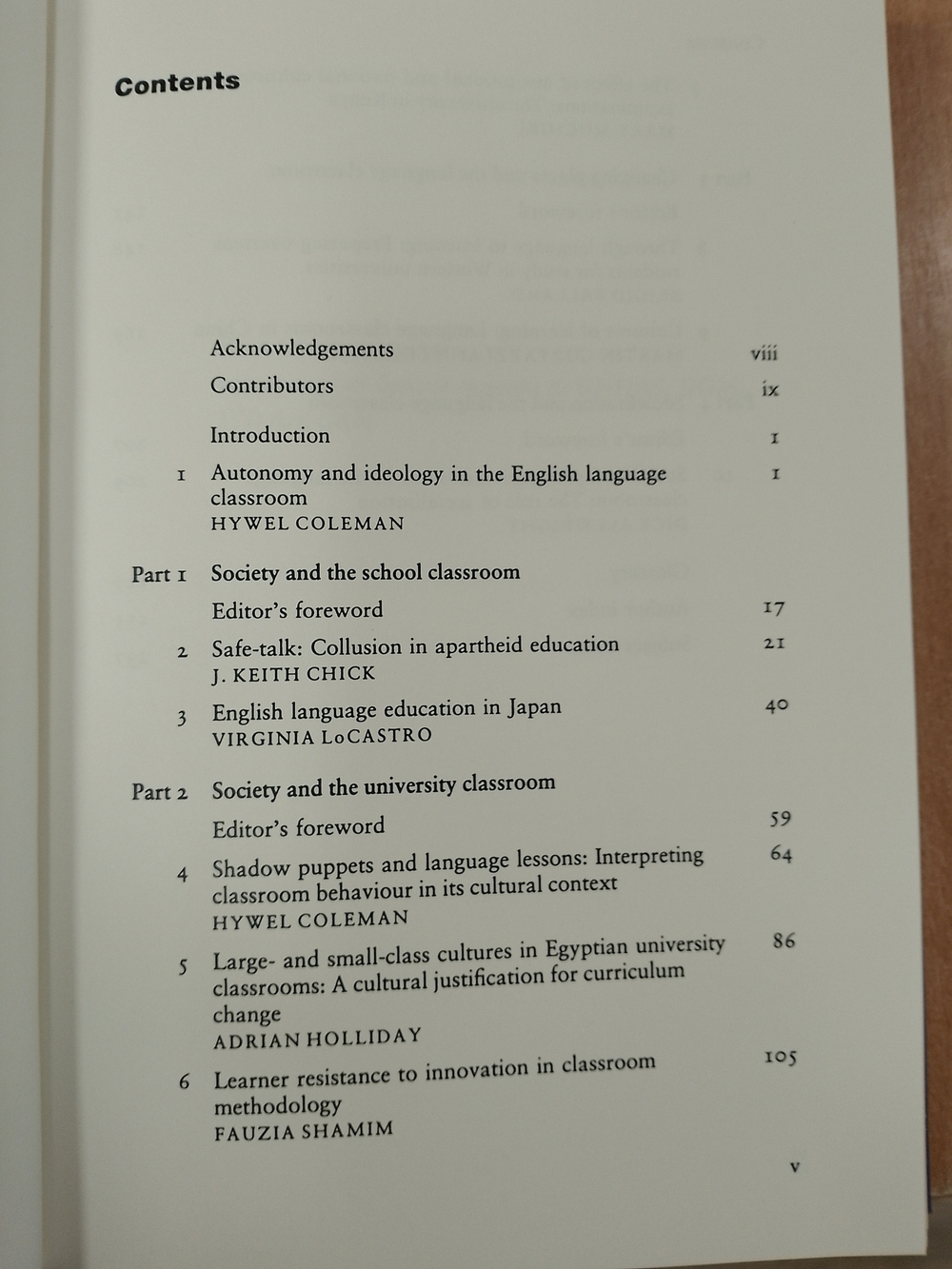 Society and the Language Classroom (Cambridge Language Teaching Library) 1st Edition