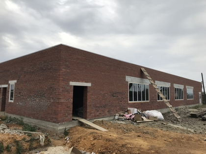 Монтаж кровли из ПВХ мембраны Магазин п. Щелкун