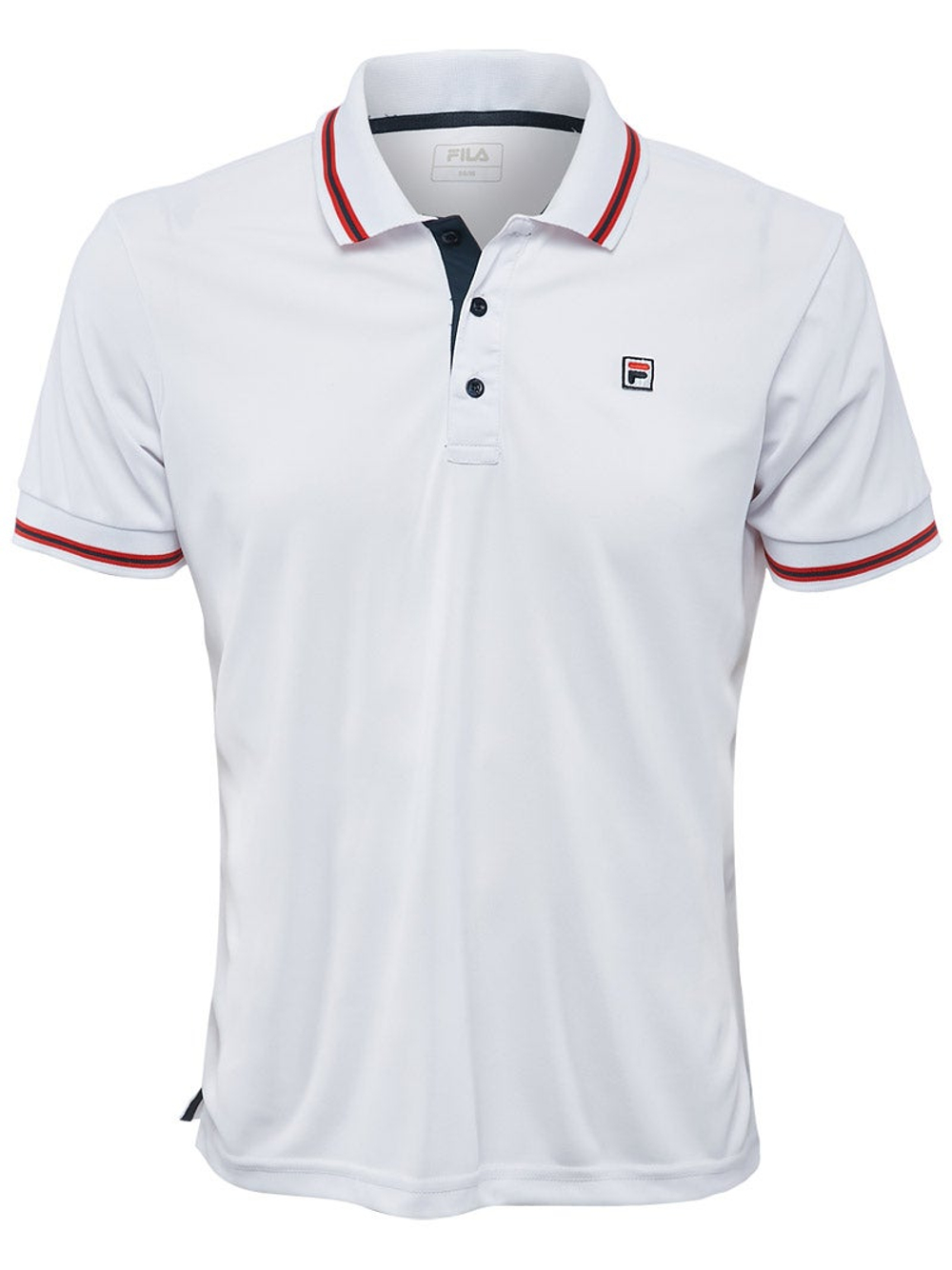 Мужское теннисное поло Fila Polo Button "Piro" M - white
