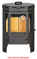 Печь-камин БАВАРИЯ ПРИЗМАТИК пристенно угловой