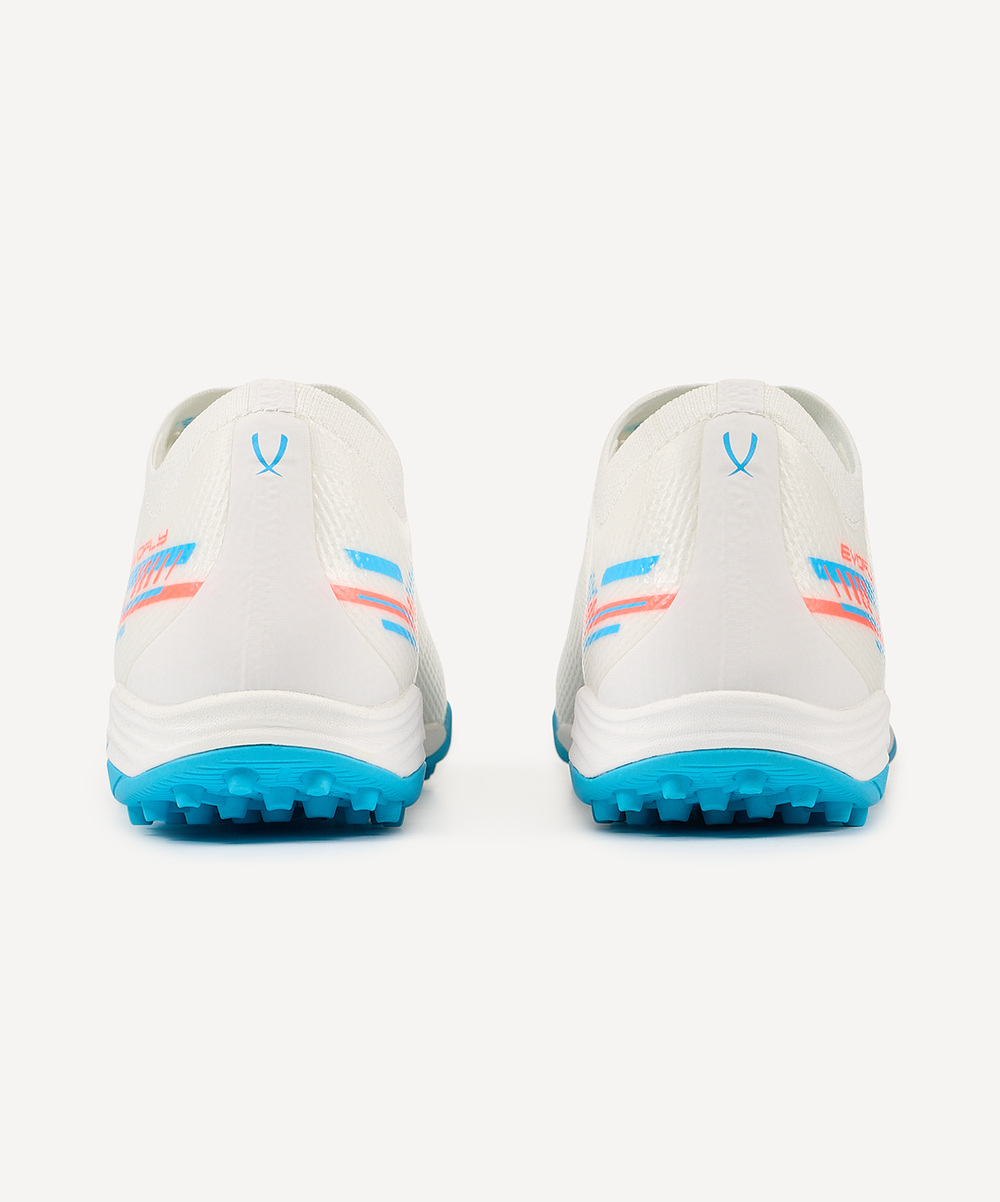 Бутсы многошиповые Evofly TF PRO White/blue