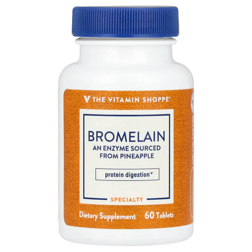 The Vitamin Shoppe, Бромелаин, 60 таблеток