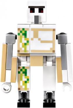 LEGO Minecraft: Железный голем 21123 — The Iron Golem — Лего Майнкрафт