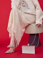 ЮБКА В ПАЙЕТКАХ PASTEL BEIGE