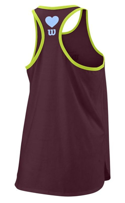 Женский топ теннисный Wilson W Queen Tech Tank - fig