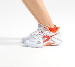 Женские теннисные кроссовки Diadora B.Icon W AG - white/fiery red - White Multikolor