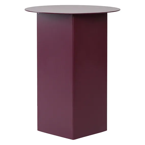 Столик журнальный Silje, Ø38х50 см, сливовый