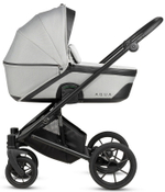 Детская коляска Noordi Aqua V2 4 в 1 с автокреслом Terra Edusky Black и базой 1482602 Light Grey
