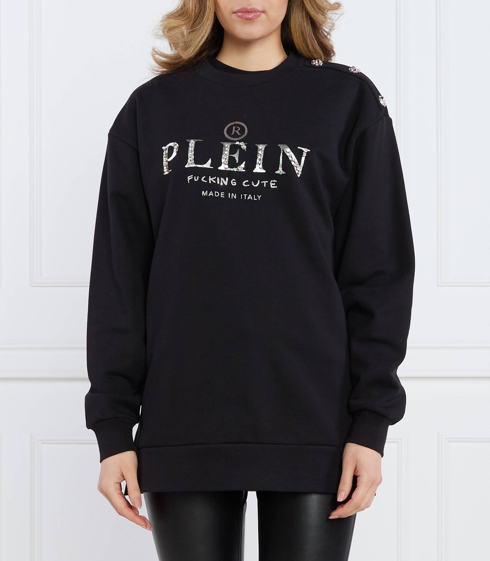 Худи Philipp Plein - черный(WJO0826 PJO002N)