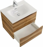Тумба с раковиной BelBagno MARINO-CER-N-700-2C-SO-RR-P Rovere Rustico