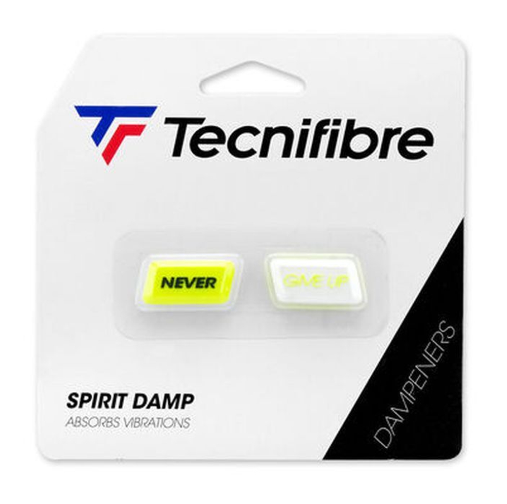 Виброгаситель теннисный Tecnifibre Spirit Damp Never Give Up 2P
