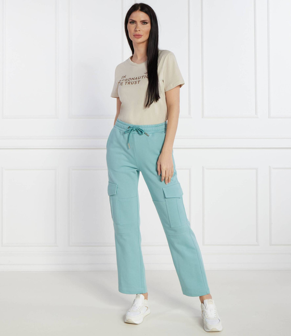 Футболка Aeronautica Militare - бежевый(TS2233DJ510)