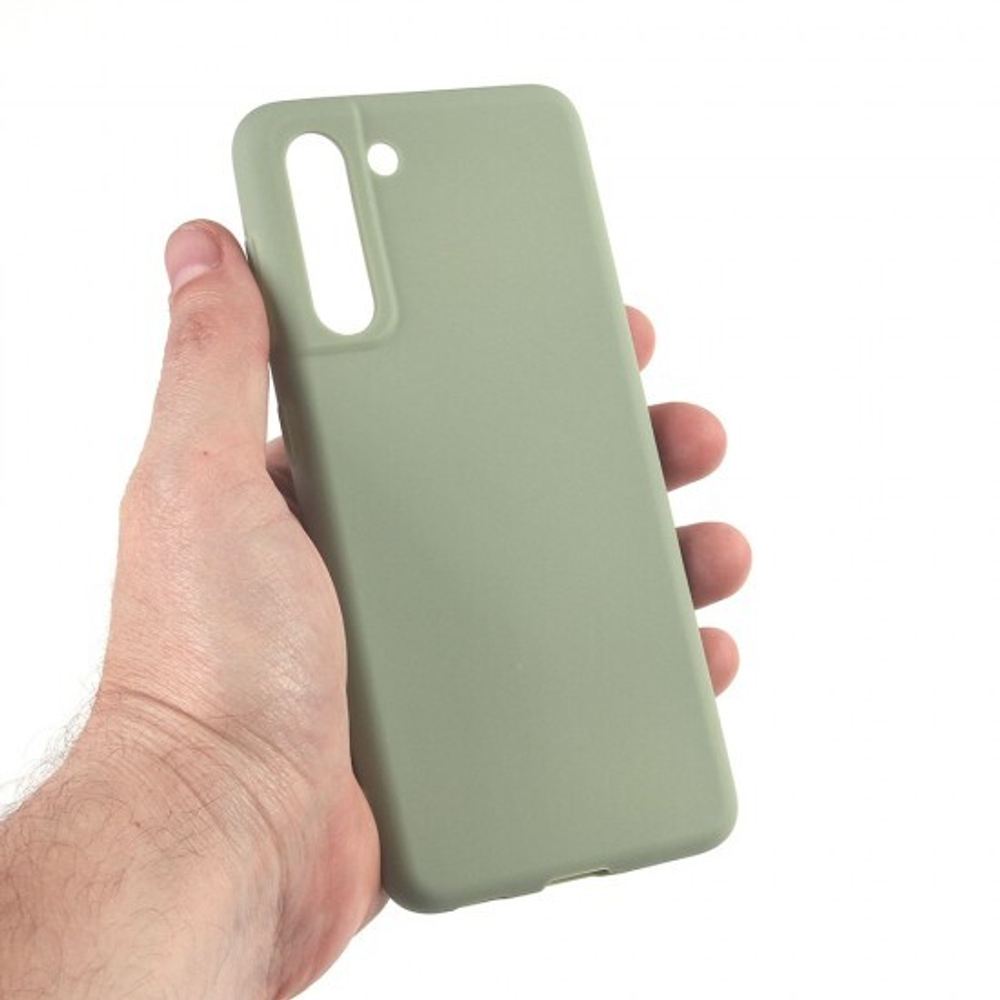 Чехол для Samsung S21, ТПУ, 011010 Пыльная роза