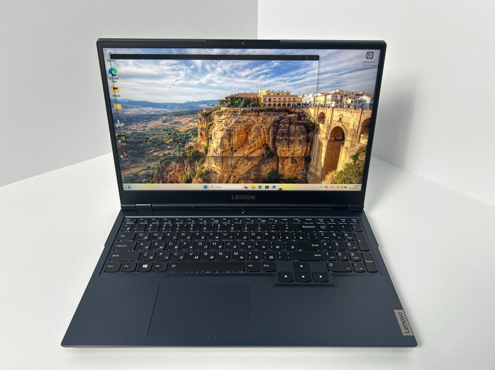 Ноутбук Lenovo Legion 5 15ACH6 (82JW001SRU)15.6"/AMD Ryzen 5 5600H/RAM 16GB/512GB SSD/NVIDIA GeForce RTX 3050 Ti/1920х1080/Windows 11/Подсветка кл-ры: LED/Цвет: синий. Состояние: C1
