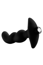 Черный вибромассажер простаты Prostate Massager 03 - 15,2 см.