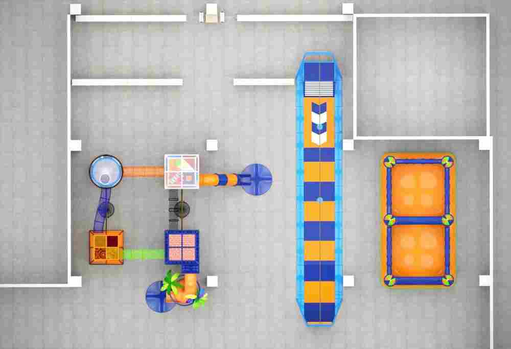 Детский игровой лабиринт "Фантазиленд"