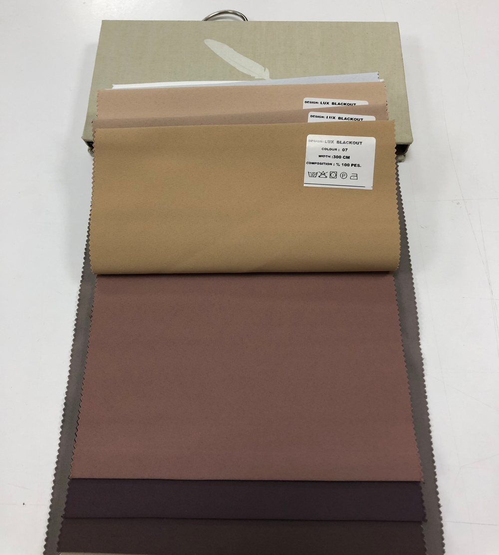 Портьерная ткань blackout двусторонний Aisa арт. Lux blackout (высота 300 см, Турция)