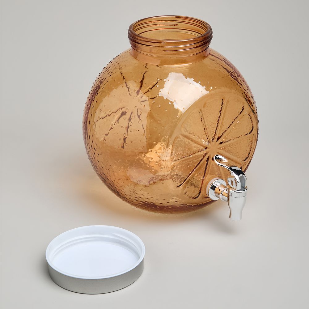 ДИСПЕНСЕР ДЛЯ НАПИТКОВ "ORANGE" 5 Л РАЗМЕРЫ=23*17*24 СМ