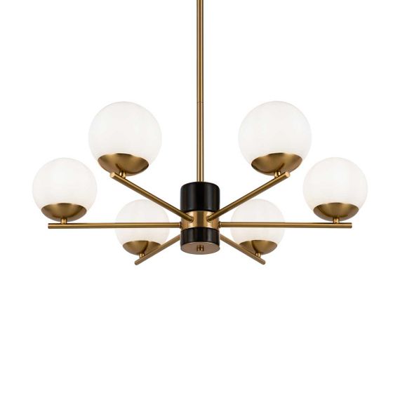 Подвесная люстра Freya Marble FR5230PL-06BS