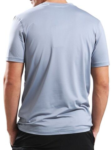 Мужская теннисная футболка BOSS Active - dark grey