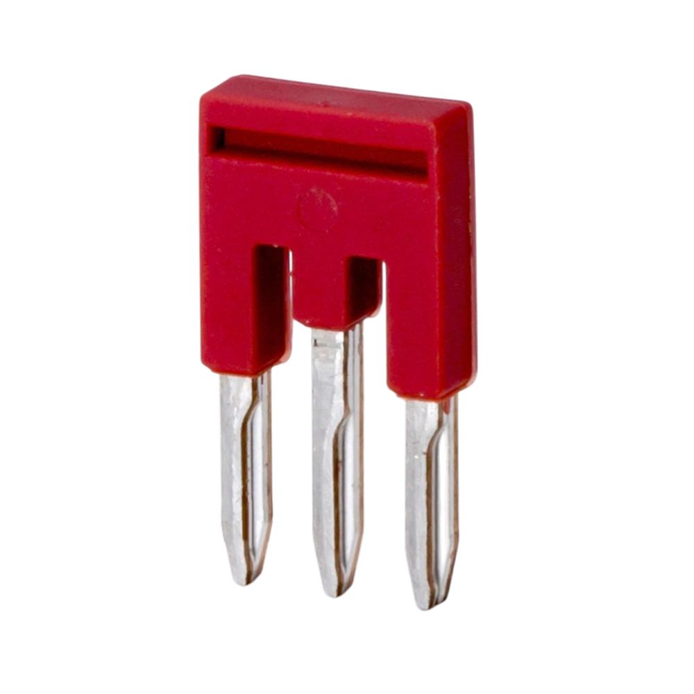 Перемычка вставная, для клемм на 1.5 кв.мм, 3-х полюсная