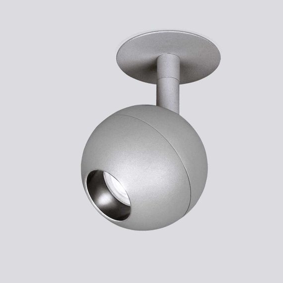 Встраиваемый светодиодный спот Elektrostandard Ball 9925 LED 8W 4200K серебро a053736