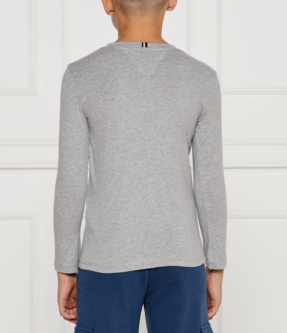 Лонгслив Tommy Hilfiger - серый(KB0KB08659)