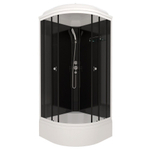 Душевая кабина DIONRIA (90х90) стекло тонированное, поддон средний