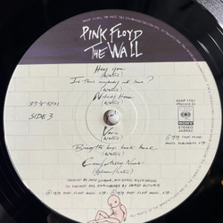 Винтажная виниловая пластинка LP Pink Floyd The Wall (Japan 1979) (No Obi) Another Brick In The Wall 40AP 1750