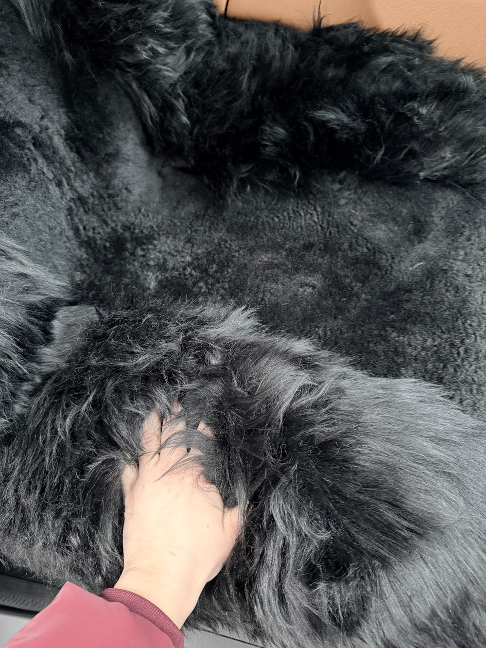 Меховые накидки 2шт из овчины