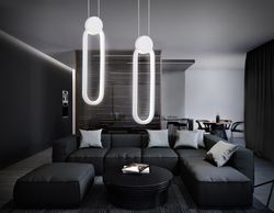 Ambrella Подвесной светодиодный светильник LineTech FL5260