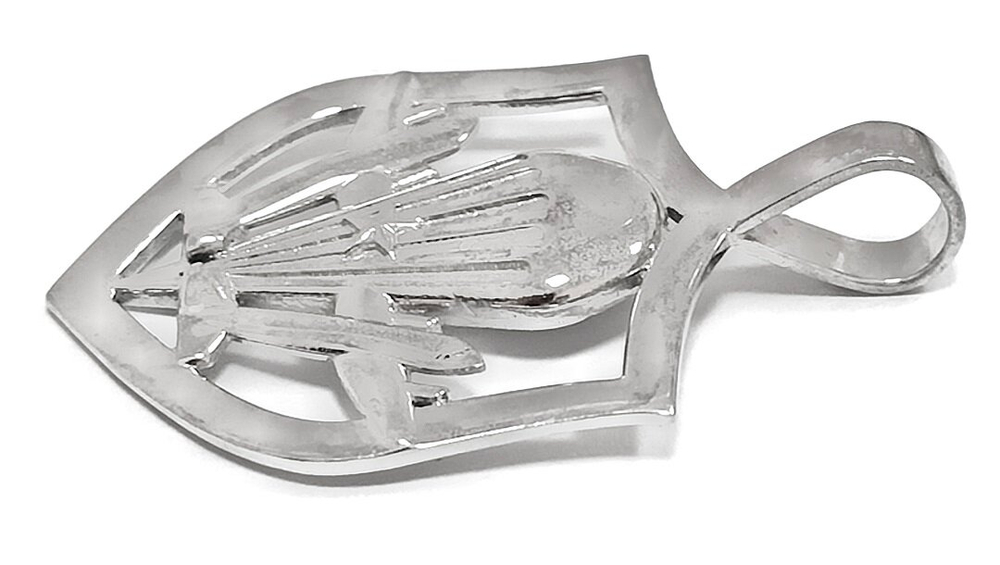 Ювелирная подвеска ВДВ из серебра