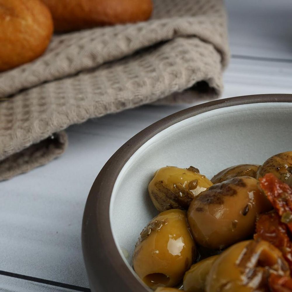 Салатник 200 мл d 11 cм h4 cм White Matt New Brown Taiga P.L. [6]